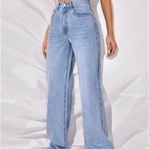 High Waist Wide Leg Jeans